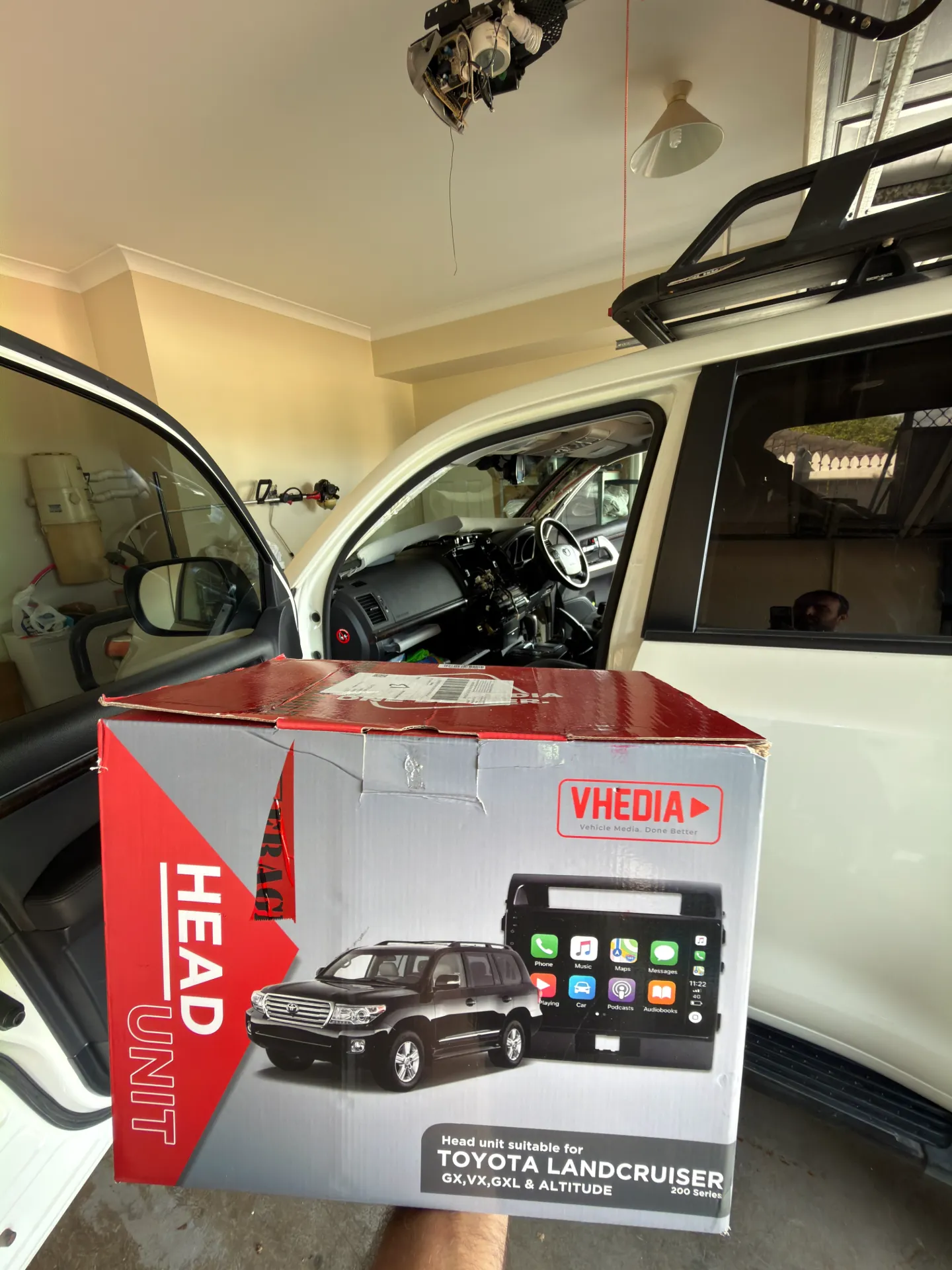 Installation Vhedia T-Series / Q-series (shed in Wilston (appointment only when possible))