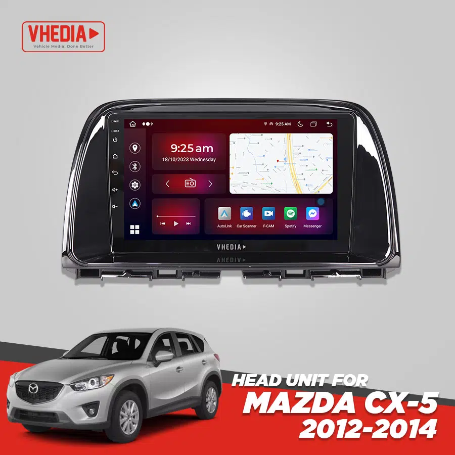 Vhedia Head Unit Suitable for Mazda CX-5  2012-2014