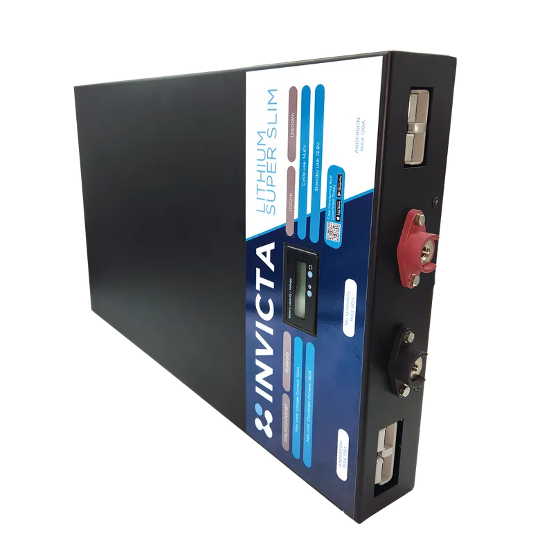 [SNLSS12V100BT] Invicta Lithium Super Slim battery 100ah