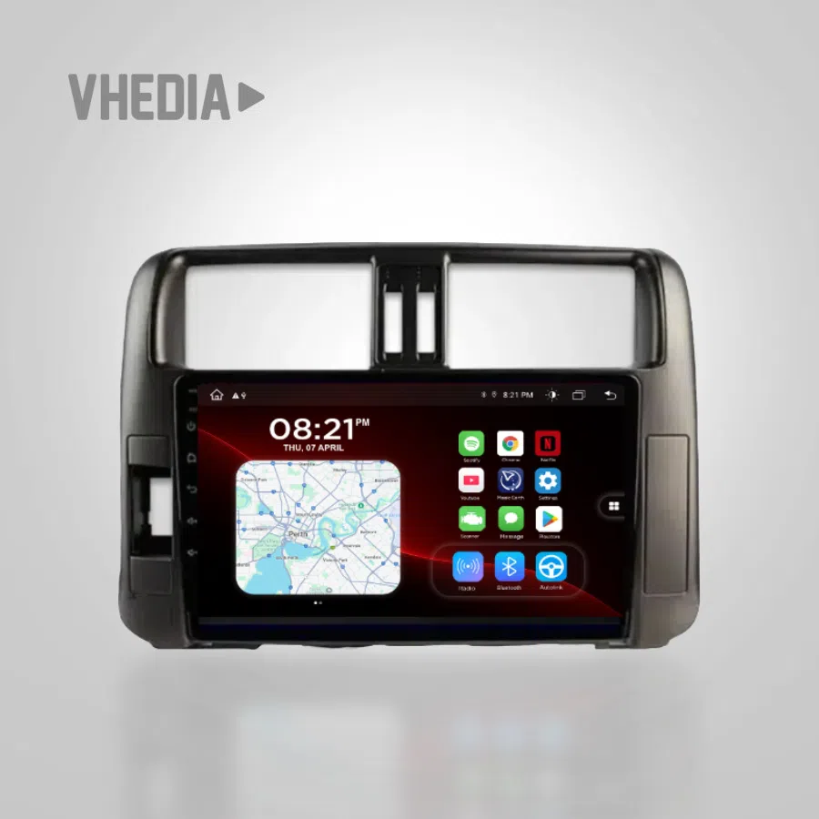 Vhedia Head Unit Suitable for Toyota Prado 2009-2013 VX