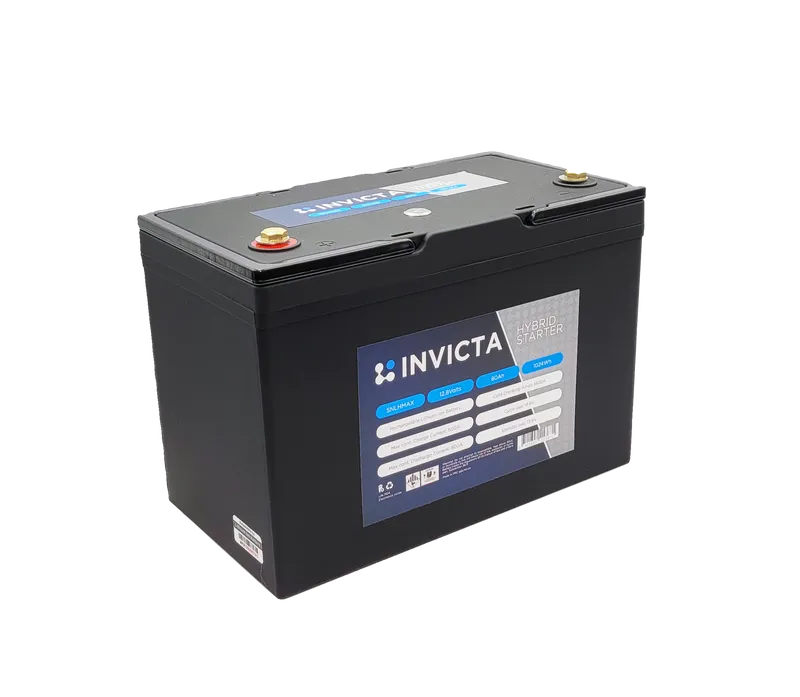 [SNLHLN3] Invicta 12V 60Ah 1000CCA SNLHLN3 Hybrid Lithium Battery